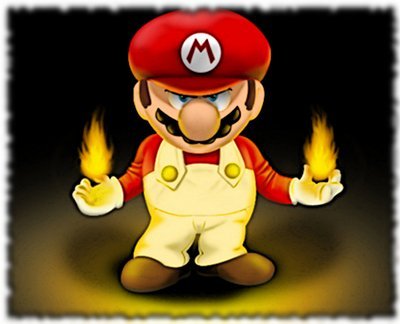 Verärgerter Mario